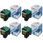 Compatible Lexmark 802H 4 Colour High Capacity Toner Cartridge Multipack