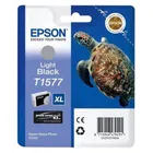Epson T1577 Light Black Ink Cartridge - (C13T157740 Turtle)