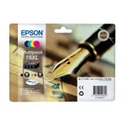 Epson 16XL 4 Colour High Capacity Ink Cartridge Multipack (T1636 Pen and Crossword)