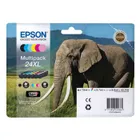 Epson 24XL 6 Colour High Capacity Ink Cartridge Multipack (T2438 Elephant)
