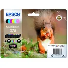 Epson 378 6 Colour Ink Cartridge Multipack - (T3788 Squirrel)