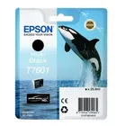 Epson T7601 Photo Black Ink Cartridge - (C13T760140 Killer Whale)