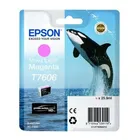 Epson T7606 Vivid Light Magenta Ink Cartridge - (C13T760640 Killer Whale Ultrachrome HD Ink Cartridge)