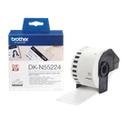 Brother DK-N55224 Black On White 54mm x 30.5m Non Adhesive Tape Paper (DKN55224 Tape)