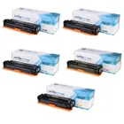 Compatible HP 128A 5 Colour Toner Cartridge Multipack