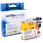 Compatible Brother LC225XL High Capacity Yellow Ink Cartridge (LC225XLY)