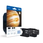 Brother LC1240BK Black Ink Cartridge Twin Pack (LC-1240BKBP2)