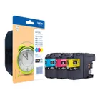 Brother LC125XL High Capacity 3 Colour Ink Cartridge Multipack (LC-125XLRBWBP)