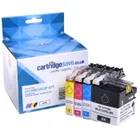 Compatible Brother LC129XL / LC125XL High Capacity 4 Colour Ink Multipack
