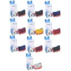Compatible Canon PFI-300 10 Colour Ink Cartridge Multipack