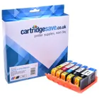Compatible Canon PGI-570XL / CLI-571XL High Capacity 2 x Black & 3 x Colour Ink Cartridge Multipack