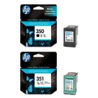 HP 350 / HP 351 Black & Tri-Colour Ink Cartridge Multi-Pack (SD412EE)