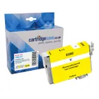 Compatible Epson T0804 Yellow Printer Cartridge - (C13T080440 Hummingbird)