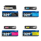 Brother TN-329 Extra High Capacity 4 Colour Toner Cartridge Multipack