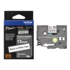 Brother TZe-S231 Black On White Strong Adhesive Laminated P-Touch Labelling Tape 12mm x 8m
