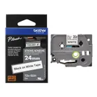 Brother TZe-S251 Black On White Strong Adhesive Laminated P-Touch Labelling Tape 24mm x 8m