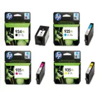 HP 934XL / HP 935XL High Capacity 4 Colour Ink Cartridge Multipack (X4E14AE)