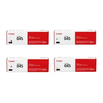 Canon 045 4 Colour Toner Cartridge Multipack (1242C002, 1241C002, 1240C002, 1239C002)