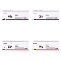 Canon 055 4 Colour Toner Cartridge Multipack