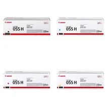Canon 055H High Capacity 4 Colour Toner Cartridge Multipack