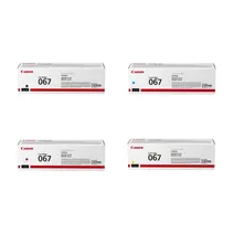 Canon 067 4 Colour Toner Cartridge Multipack