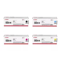 Canon 069H High Capacity 4 Colour Toner Cartridge Multipack