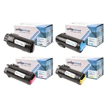 Compatible High Capacity Black and 3x Extra High Capacity Colour 106R0387 Xerox Toner Multipack