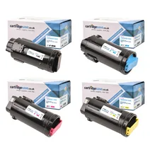 Compatible Xerox 106R0392 4 Extra High Capacity Colour Toner C600 Cartridge Multipack