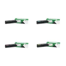 Lexmark 20N2H High Capacity 4 Colour Return Programme Toner Cartridge Multipack