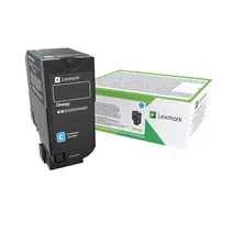 Lexmark 24B6516 Cyan Toner Cartridge