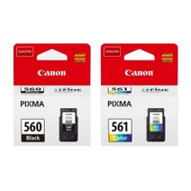 Canon PG-560 / CL-561 Black & Colour Ink Cartridge Multipack - (3713C006)
