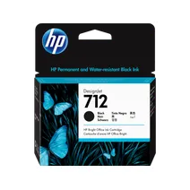 HP 712 High Capacity Black Ink Cartridge (3ED71A)