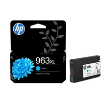 HP 963XL High Capacity Cyan Ink Cartridge (3JA27AE)