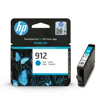 HP 912 Cyan Ink Cartridge - (3YL77AE)