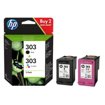 HP 303 Black & Tri-Colour Ink Cartridge Multipack (3YM92AE)