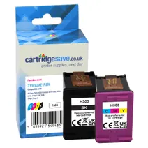 Compatible HP 303 Black & Tri-Colour Ink Cartridge Multipack (3YM92AE)