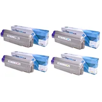 Compatible Oki 4338190 4 Colour Toner Cartridge Multipack