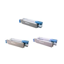 Compatible OKI 438371 3 Colour Toner Cartridge Multipack