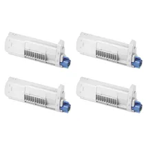 Oki 438661 4 Colour Toner Cartridge Multipack