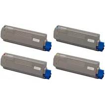 Oki 4431530 4 Colour Toner Cartridge Multipack