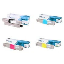 Compatible Oki 444697 High Capacity 4 Colour Toner Cartridge Multipack 
