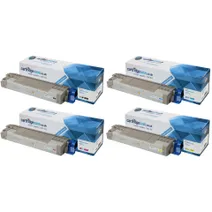 Compatible OKI 4484461 4 Colour Toner Cartridge Multipack