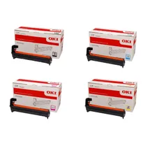 Oki 4650730 4 Colour Image Drum Unit Multipack