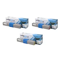 Compatible Oki 4650871 3 Colour Toner Cartridge Multipack