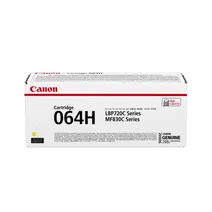 Canon 064H High Capacity Yellow Toner Cartridge - (4932C001)