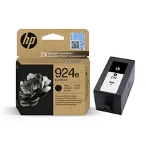 HP 924e EvoMore High Capacity Black Ink Cartridge - (4K0V0NE)