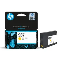 HP 937 Yellow Ink Cartridge - (4S6W4NE)