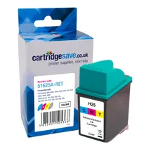 Compatible HP 25 Tri-Colour Printer Cartridge - (51625AE)