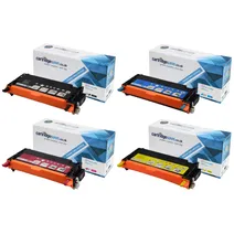 Compatible Dell 593-1017 High Capacity 4 Colour Toner Cartridge Multipack