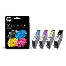 HP 924 4 Colour Ink Cartridge Multipack - (6C3Z1NE)